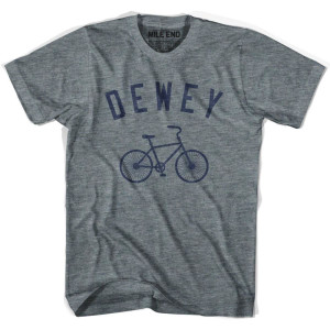Dewey Vintage Bike T-shirt - Athletic Grey Dewey Vintage Bike T-shirt - Athletic Grey