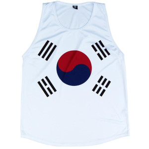 South Korea Sport Tank Made In USA - White South Korea Sport Tank Made In USA - White