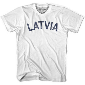 Latvia Vintage T-shirt - Grey Heather Latvia Vintage T-shirt - Grey Heather