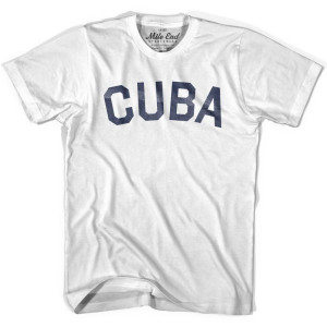 Cuba Vintage T-shirt - Grey Heather