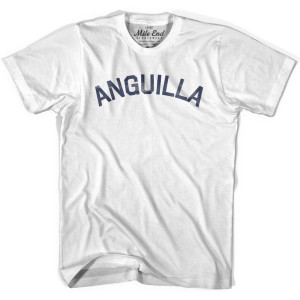 Anguilla Vintage T-shirt - Grey Heather Anguilla Vintage T-shirt - Grey Heather