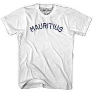 Mauritius Vintage T-shirt - Grey Heather Mauritius Vintage T-shirt - Grey Heather