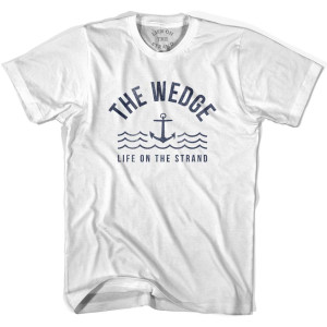 The Wedge Anchor Life on the Strand T-shirt - White The Wedge Anchor Life on the Strand T-shirt - White