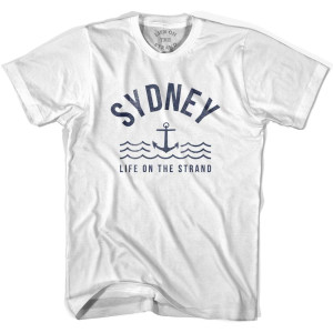 Sydney Anchor Life on the Strand T-shirt - White Sydney Anchor Life on the Strand T-shirt - White