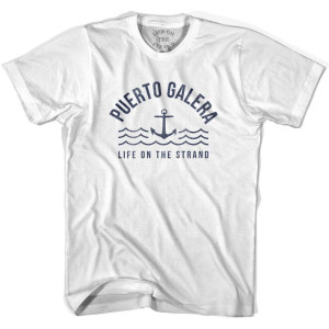 Puerto Rico Anchor Life on the Strand T-shirt - White Puerto Rico Anchor Life on the Strand T-shirt - White