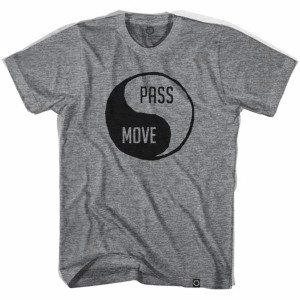 Pass and Move Soccer T-shirt-Adult - Athletic Grey Pass and Move Soccer T-shirt-Adult - Athletic Grey