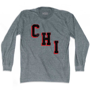 Chicago CHI Miracle Ultras Soccer Long Sleeve T-shirt - Athletic Grey Chicago CHI Miracle Ultras Soccer Long Sleeve T-shirt - Athletic Grey