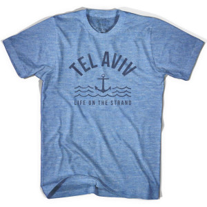 Tel Aviv Anchor Life on the Strand T-shirt - Athletic Blue
