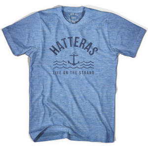 Hatteras Anchor Life on the Strand T-shirt - Athletic Blue Hatteras Anchor Life on the Strand T-shirt - Athletic Blue