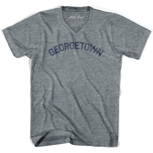 Georgetown Vintage V-neck T-shirt - Athletic Grey