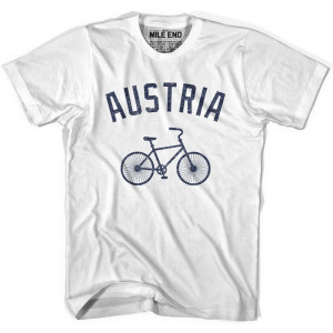 Austria Vintage Bike T-shirt - White