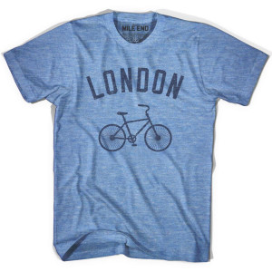 London Vintage Bike T-shirt - Athletic Blue