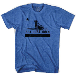Life On the Strand Republic T-shirt - Heather Blue Life On the Strand Republic T-shirt - Heather Blue