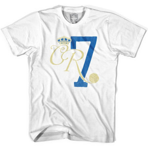 Ronaldo CR7 White T-shirt - White