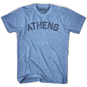 Athens Vintage T-shirt - Athletic Blue