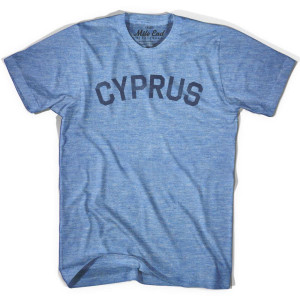 Cyprus Vintage T-shirt - Athletic Blue