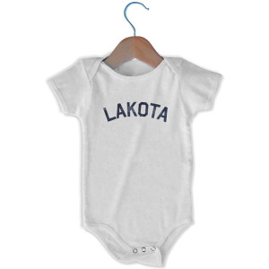 Lakota Infant One-piece - White Lakota Infant One-piece - White