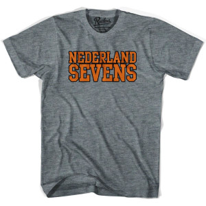 Nederland Sevens Rugby T-shirt - Athletic Grey Nederland Sevens Rugby T-shirt - Athletic Grey