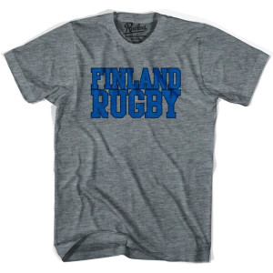 Finland Rugby Nations T-shirt - Athletic Grey Finland Rugby Nations T-shirt - Athletic Grey