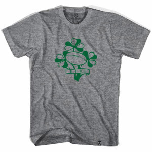 Ireland Eire Vintage Crest Ruckus Rugby T-shirt - Athletic Grey Ireland Eire Vintage Crest Ruckus Rugby T-shirt - Athletic Grey