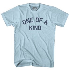 One Of A Kind Adult Cotton T-shirt - Light Blue