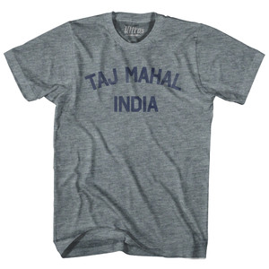 Taj Mahal India Youth Tri-Blend T-shirt - Athletic Grey