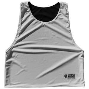 Solid Color Sublimated Lacrosse Pinnies 2 Made In USA - Black and Cool Grey Medium Solid Color Sublimated Lacrosse Pinnies 2 Made In USA - Black and Cool Grey Medium