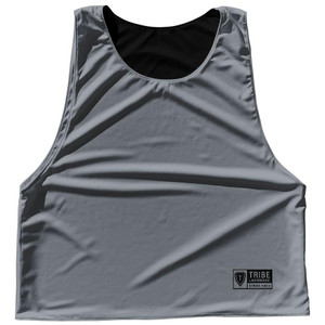 Solid Color Sublimated Lacrosse Pinnies 2 Made In USA - Black and Cool Grey Dark Solid Color Sublimated Lacrosse Pinnies 2 Made In USA - Black and Cool Grey Dark