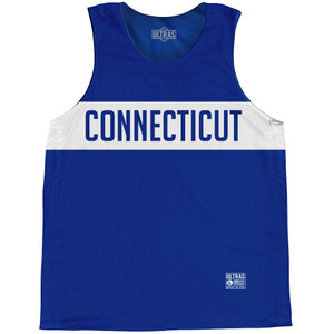 Connecticut Finish Line State Flag Basketball Singlets - Blue Connecticut Finish Line State Flag Basketball Singlets - Blue