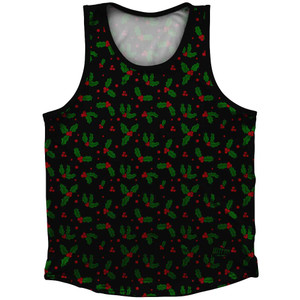 Mistletoe Sport Tank Top Made In USA - Black
