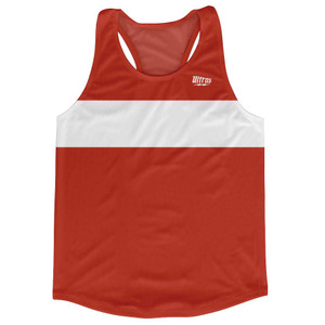 Ultras Cardinal Red And White Blank Finish Line Running Tank Top Racerback Track and Cross Country Singlet Jersey Made In USA - Cardinal Red And White Ultras Cardinal Red And White Blank Finish Line Running Tank Top Racerback Track and Cross Country Singlet Jersey Made In USA - Cardinal Red And White