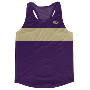 Ultras Purple and Vegas Gold Blank Finish Line Running Tank Top Racerback Track and Cross Country Singlet Jersey Made In USA - Purple & Vegas Gold Ultras Purple and Vegas Gold Blank Finish Line Running Tank Top Racerback Track and Cross Country Singlet Jersey Made In USA - Purple & Vegas Gold