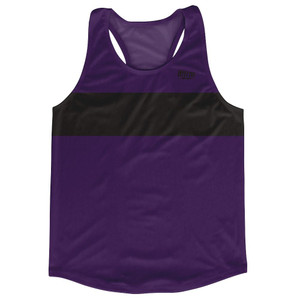Ultras Purple and Black Blank Finish Line Running Tank Top Racerback Track and Cross Country Singlet Jersey Made In USA - Purple & Black Ultras Purple and Black Blank Finish Line Running Tank Top Racerback Track and Cross Country Singlet Jersey Made In USA - Purple & Black