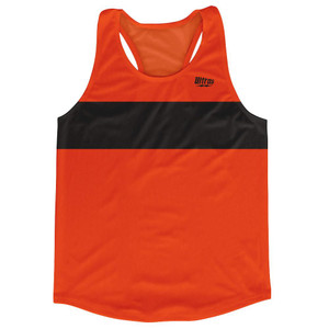 Ultras Orange And Black Blank Finish Line Running Tank Top Racerback Track and Cross Country Singlet Jersey Made In USA - Orange And Black Ultras Orange And Black Blank Finish Line Running Tank Top Racerback Track and Cross Country Singlet Jersey Made In USA - Orange And Black