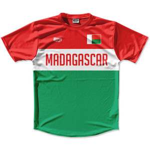 Ultras Madagascar Flag Finish Line Running Cross Country Track Shirt Made In USA - Red Green Ultras Madagascar Flag Finish Line Running Cross Country Track Shirt Made In USA - Red Green