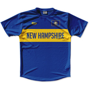 Ultras New Hampshire Flag Finish Line Running Cross Country Track Shirt Made In USA - Royal Ultras New Hampshire Flag Finish Line Running Cross Country Track Shirt Made In USA - Royal