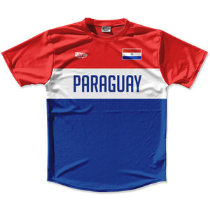 Ultras Paraguay Flag Finish Line Running Cross Country Track Shirt Made In USA - Red Royal Ultras Paraguay Flag Finish Line Running Cross Country Track Shirt Made In USA - Red Royal