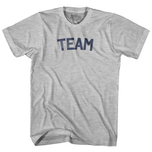 Team Adult Cotton T-shirt - Grey Heather