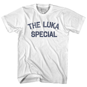 The Luka Special Womens Cotton Junior Cut T-Shirt - White