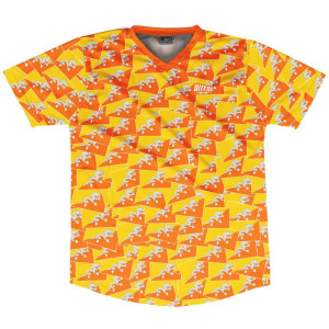 Ultras Bhutan Party Flags Soccer Jersey Made In USA - Yellow Orange Ultras Bhutan Party Flags Soccer Jersey Made In USA - Yellow Orange