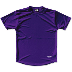 Purple Violet Laker Custom Solid Color Running Shirt Made in USA - Purple Violet Laker Purple Violet Laker Custom Solid Color Running Shirt Made in USA - Purple Violet Laker
