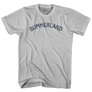 Summerland Adult Cotton T-Shirt-Cool Grey