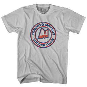 Toronto Metros Soccer Club Adult Cotton T-Shirt - Cool Grey
