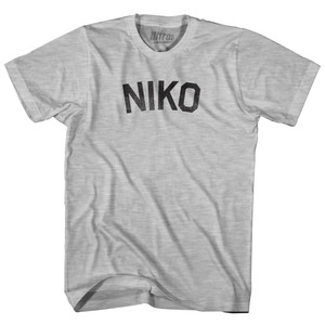 Niko Womens Cotton Junior Cut T-Shirt-Grey Heather