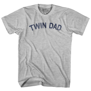 Twin Dad Womens Cotton Junior Cut T-Shirt - Grey Heather Twin Dad Womens Cotton Junior Cut T-Shirt - Grey Heather