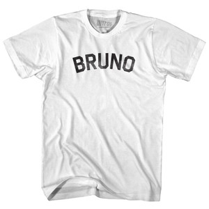 Bruno Adult Cotton T-shirt - White