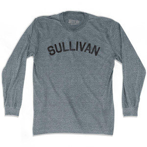 Sullivan Adult Tri-Blend Long Sleeve T-shirt - Athletic Grey Sullivan Adult Tri-Blend Long Sleeve T-shirt - Athletic Grey