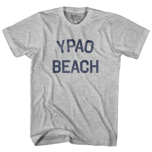 Guam Ypao Beach Adult Cotton Vintage T-shirt - Grey Heather