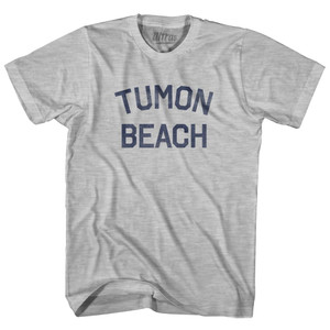 Guam Tumon Beach Youth Cotton Vintage T-shirt - Grey Heather