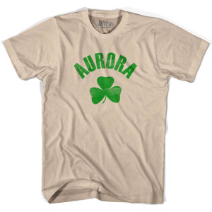 Aurora Shamrock Cotton T-shirt - Creme